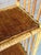 Wood Vintage Tall Rattan and Woven Cane Wall-Mounted Étagère Shelf For Sale - Image 7 of 12