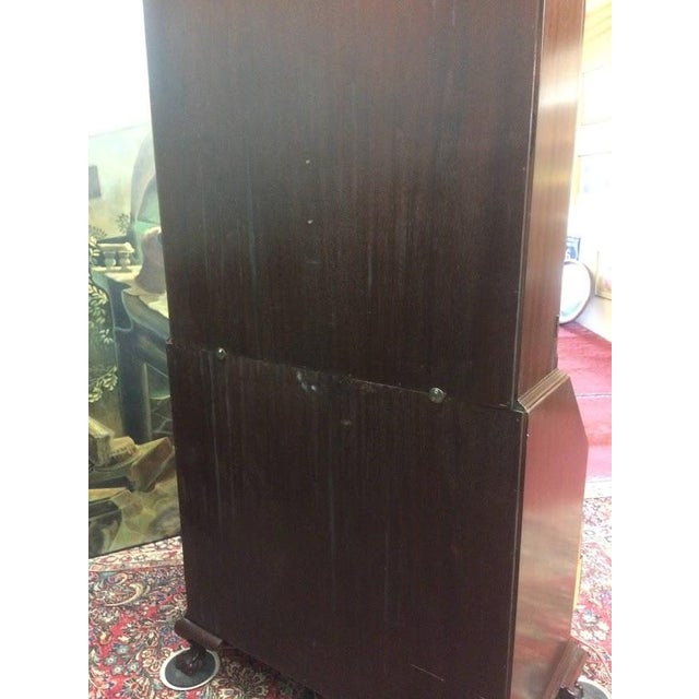 Vintage Secretary Desk, Blind Door Mahogany Secretary Desk For Sale - Image 11 of 17