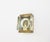 Metal White Maritim Glass and Brass Wall Lamp from Vitrika, 1970s For Sale - Image 7 of 10