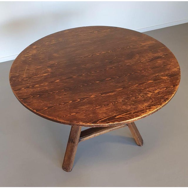 Wood Folding Table from Drentse, 1920s For Sale - Image 7 of 18