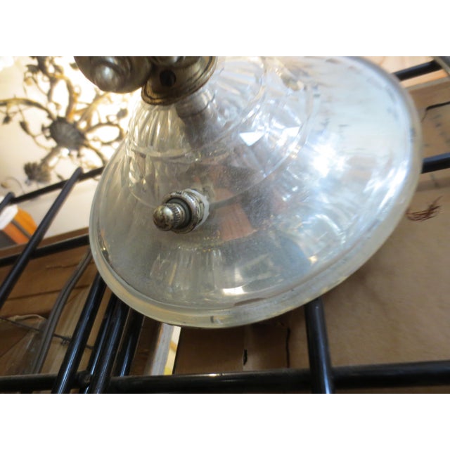 1960s Georgian Style Crystal Double Arm Sconces - A Pair of 2 For Sale - Image 11 of 12