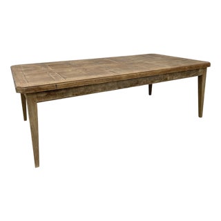 Vintage Farmhouse Table in Oak, 1930s For Sale