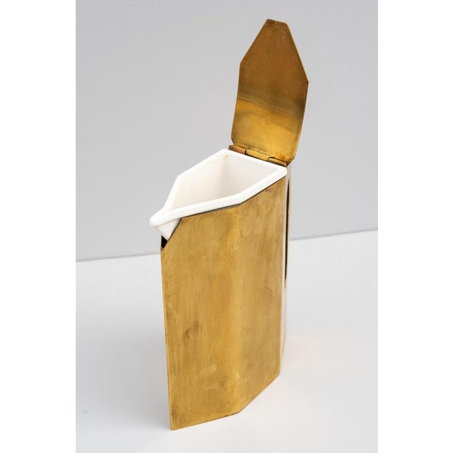 Mid-Century Brass Carafe, 1950s For Sale - Image 4 of 11