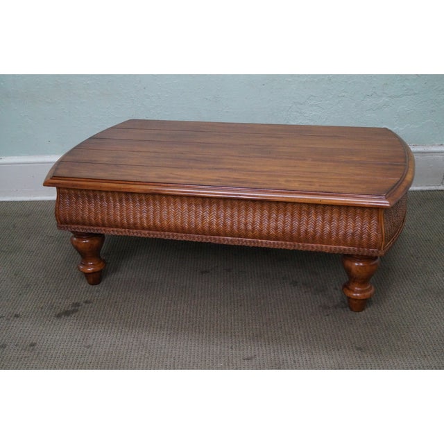 Tommy Bahama for Lexington Rattan Coffee Table Chairish