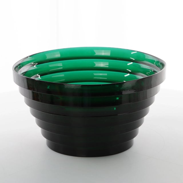 Modern Glass Container or Jar For Sale - Image 3 of 3