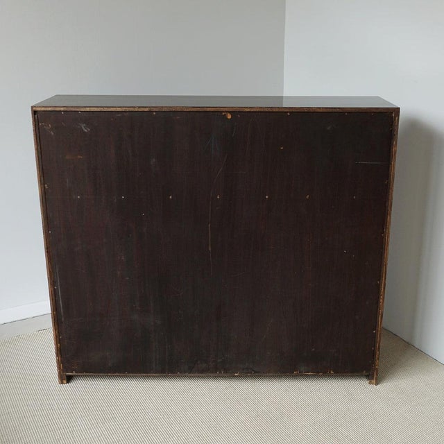Art Deco Bookcase Cabinet in Macassar Ebony, 1920s For Sale - Image 9 of 12