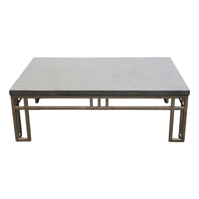 Lexington Furniture Cypress Point Tommy Bahama Monterea Travertine 56" Accent Coffee Table 561-943 For Sale