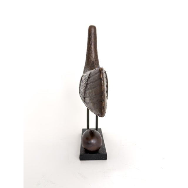 “Solfågeln” is one of the most sculptural and evocative works attributed to Stig Lindberg, executed in bronze and...
