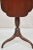 19th Century Antique Sheraton Style Mahogany Tilt Top Tea Table For Sale - Image 10 of 12