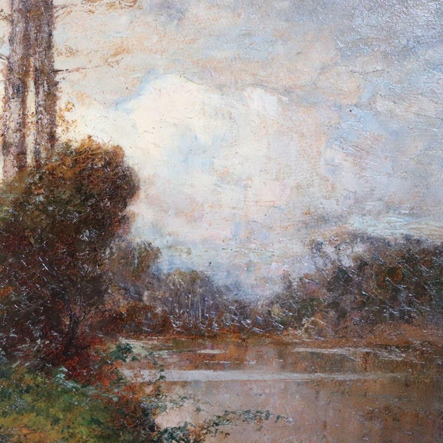 L. Clara, Italian landscape, 20th Century, Oil Painting on Board, Framed For Sale - Image 9 of 16