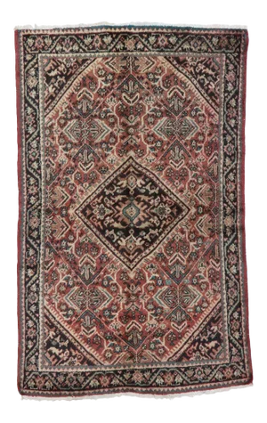 Vintage Persian Mahal Rug - 04'00 X 06'04