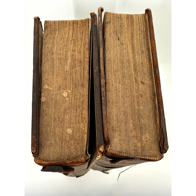 Paper Antique 1829 Political & Civil History of the United States Books by Timothy Pitkin - Set of 2 For Sale - Image 7 of 12