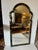 1960s Large Ebonized Hand Painted & Gilded Chinoiserie Wall Mirror For Sale - Image 5 of 13