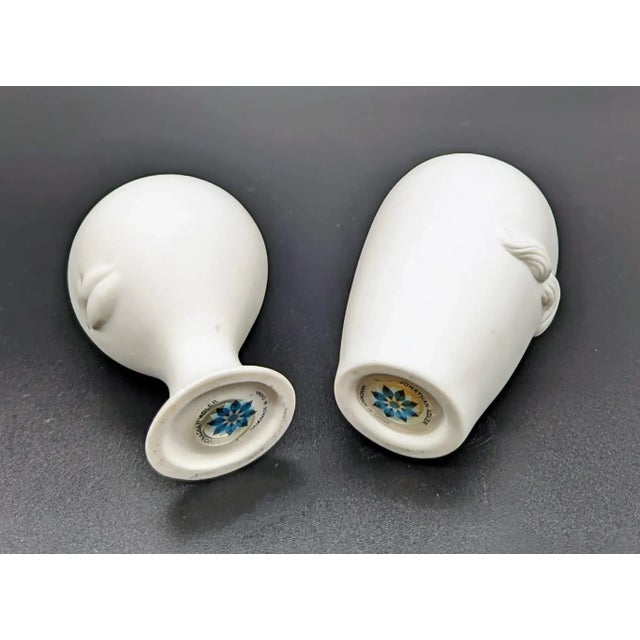 Jonathan Adler Mr & Mrs Muse Salt and Pepper Shakers, a Pair For Sale - Image 10 of 11