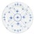 Blue Fluted Porcelain Plain Dish form Royal Copenhagen, 1800 For Sale