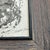 Abstract 1970’s Original Small Abstract Watercolor Painting Distressed Wood Frame Signed For Sale - Image 3 of 4