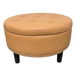 Partner Furniture Storage Ottoman For Sale