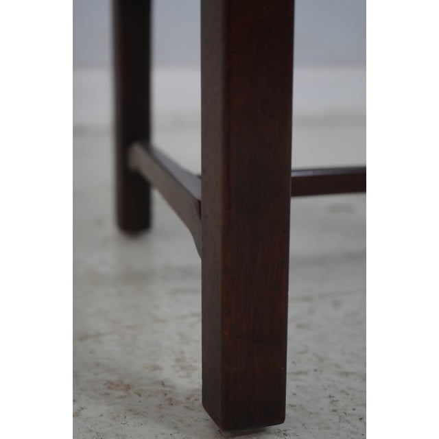 Pair Henredon Asian Modern Dining Room Chairs For Sale - Image 14 of 18