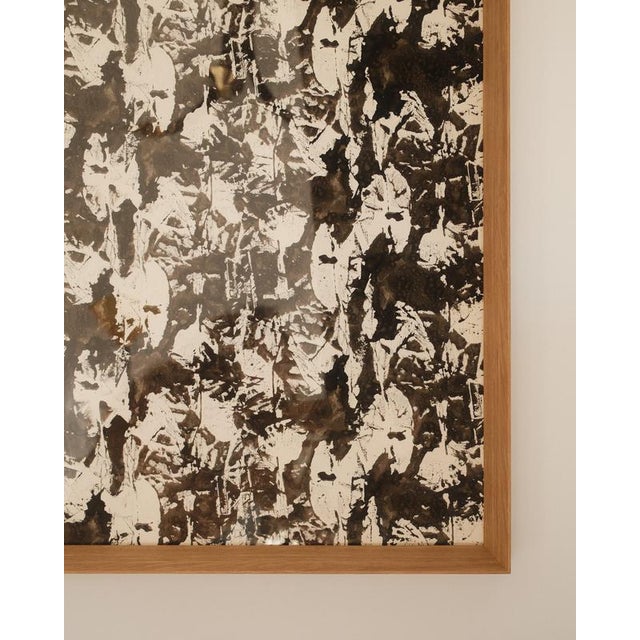 Hervé Bordas, Composition, Ink on Paper For Sale - Image 3 of 4