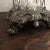 Rococo Traditional Metal Lamps - a Pair For Sale - Image 9 of 13