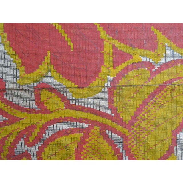 Antique French Textile Design For Sale - Image 9 of 10