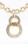 Natural Diamond 16 Carat Round-Brilliant Cut Interlocking Circle Pendant Necklac For Sale - Image 4 of 6
