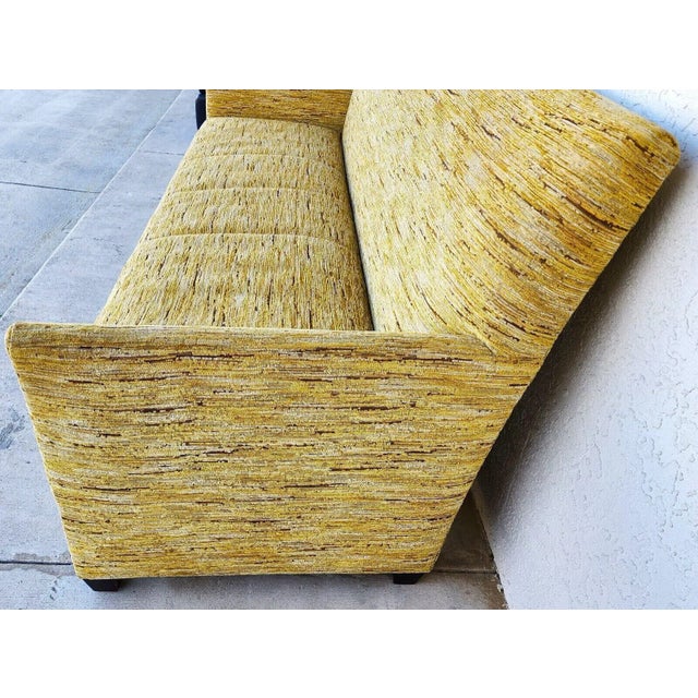 Vintage MCM Sofa Tuxedo Style For Sale In Miami - Image 6 of 13