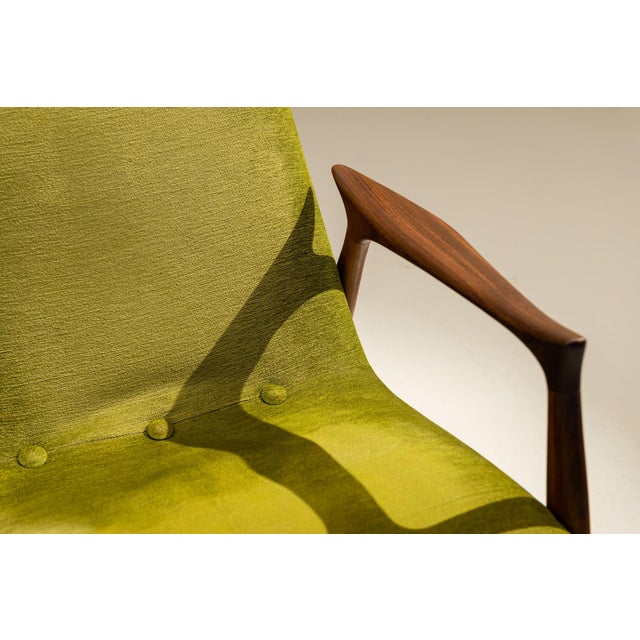 Lounge Chairs attributed to Arne Hovmand-Olsen, Denmark, 1960s, Set of 2 For Sale - Image 10 of 11