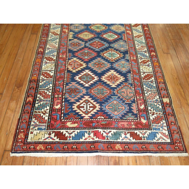 Antique Shirvan Short Runner For Sale - Image 4 of 6