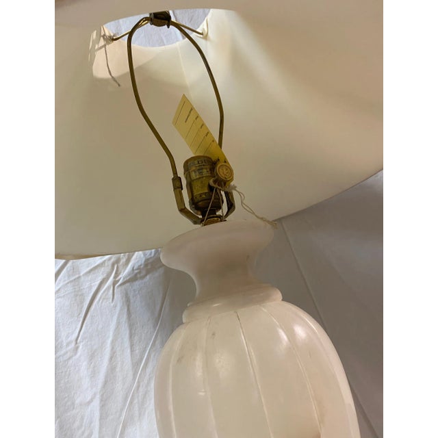 Stone Alabaster Table Lamp by DI Erra for Sarreid For Sale - Image 7 of 13