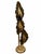 Mid-Century Modern Mid 20th Century Mid-Century Modern Italian Murano Style Brass Palm Leaf Floor Lamp For Sale - Image 3 of 7