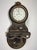 Antique Wall Clock with Markings For Sale - Image 4 of 8