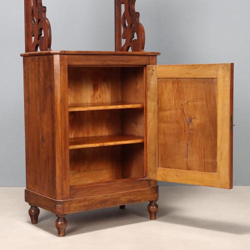 Mogano Shelf in Mahogany For Sale - Image 3 of 11