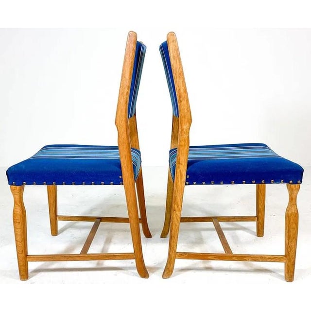 Mid 20th Century Mid 20th Century Set 6 Danish Modern Dining Chairs For Sale - Image 5 of 11