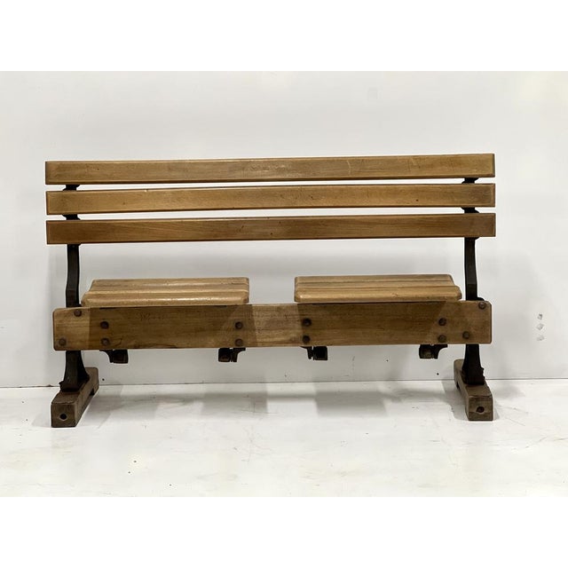 Industrial Industrial Folding Bench, 1970s For Sale - Image 3 of 14