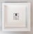 Contemporary "Bell Jar Blue" by Michael DesRosiers Abstract Mixed-Media on MDF Panel (2025) For Sale - Image 3 of 3