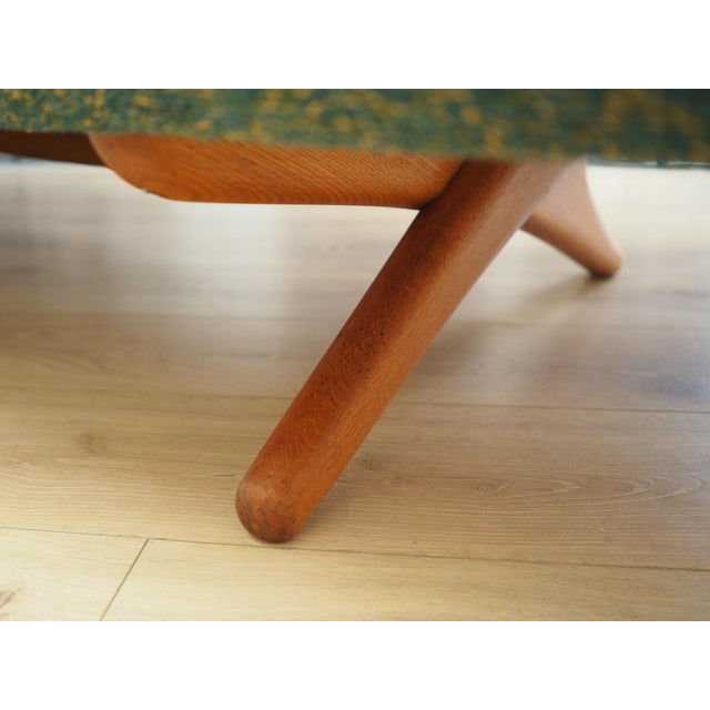 Danish Green Melange Sofa by A. Mikael Laursen for Illum Wikkelsø, 1960s For Sale - Image 10 of 14