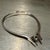 Vintage Mexican Modernist Sterling Silver Collar Necklace For Sale - Image 14 of 14