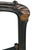 Wood Art Nouveau Ebonized & Hand-Carved Walnut Sculptural Chair by Giacomo Cometti For Sale - Image 7 of 11