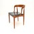 Black Vintage Danish Teak Dining Chairs from Johannes Andersen, 1960s, Set of 8 For Sale - Image 8 of 12
