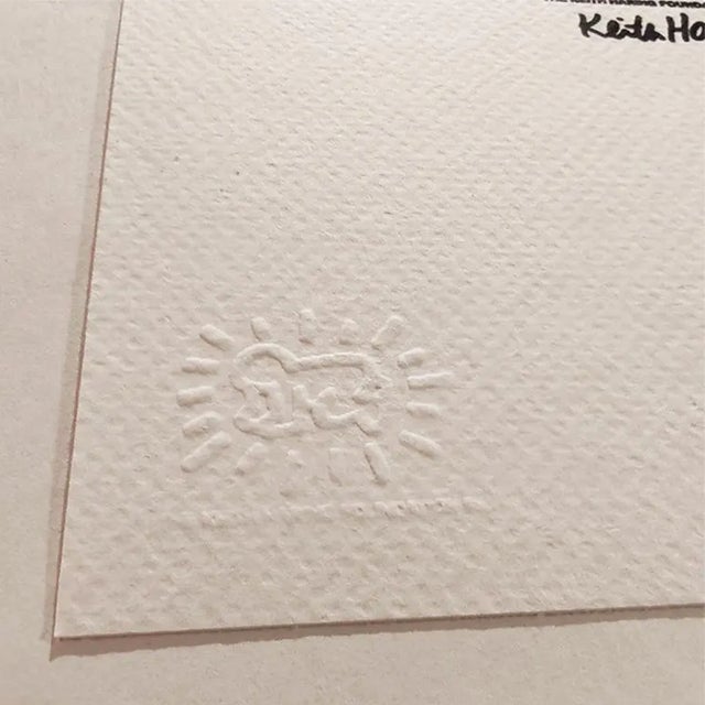 After Keith Haring, Composition, Limited Edition Lithograph, 1990s For Sale - Image 6 of 9