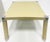 Karl Springer 1980s Embossed Leather, Chrome Game Table, Karl Springer Style, Newly Restored For Sale - Image 4 of 5