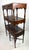 English Theodore Alexander Handsome Walnut and Brass Etagere For Sale - Image 3 of 12