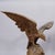 Large Hand-Carved Statue of an Eagle, Black Forest Ca. 1900 For Sale - Image 4 of 12
