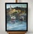 The oil painting ""Between the Sea and the Sky"" masterfully captures a serene harbor scene where moored sailboats gently...