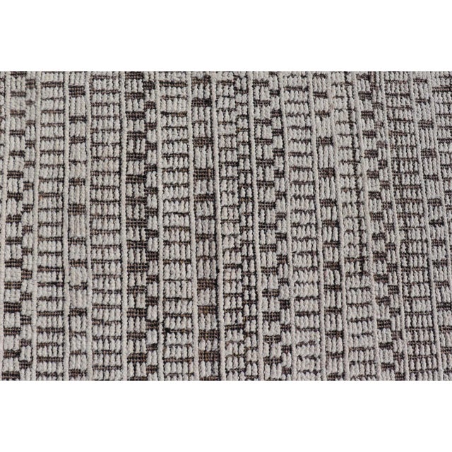 Early 21st Century Modern Hand-Knotted Wool Rug by Keivan Woven Arts 9'10 X 14'0 For Sale - Image 5 of 11