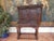 Antique English Country Oak Cupboard on Stand, 1730 For Sale - Image 16 of 18
