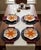 Hand-Painted South African Art Pottery Hexagonal Platters - Set of 4 For Sale - Image 10 of 12