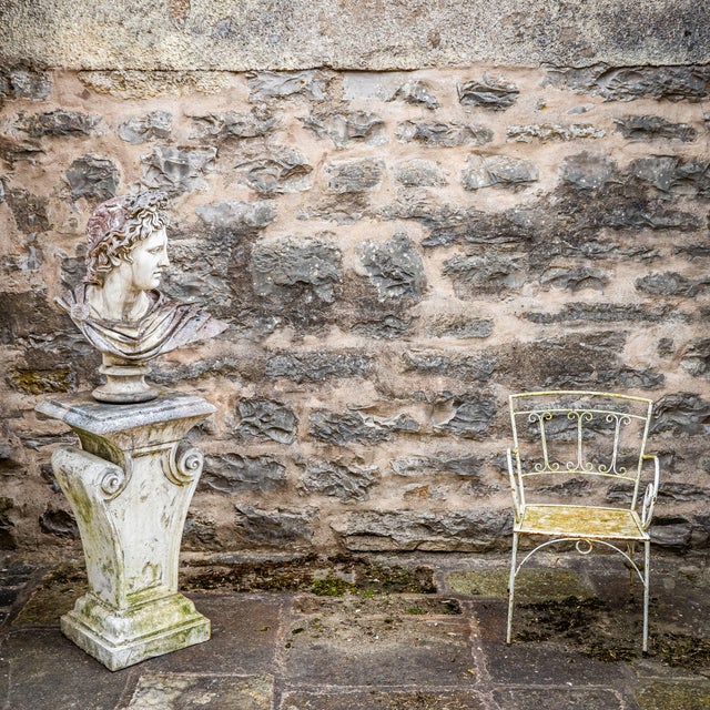 Stone Unknown, Bust of the Apollo Belvedere, 2000s, Stone For Sale - Image 7 of 8