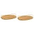 Touché Bois Trays in Ash Wood by Mason Editions, Set of 2 For Sale - Image 4 of 4